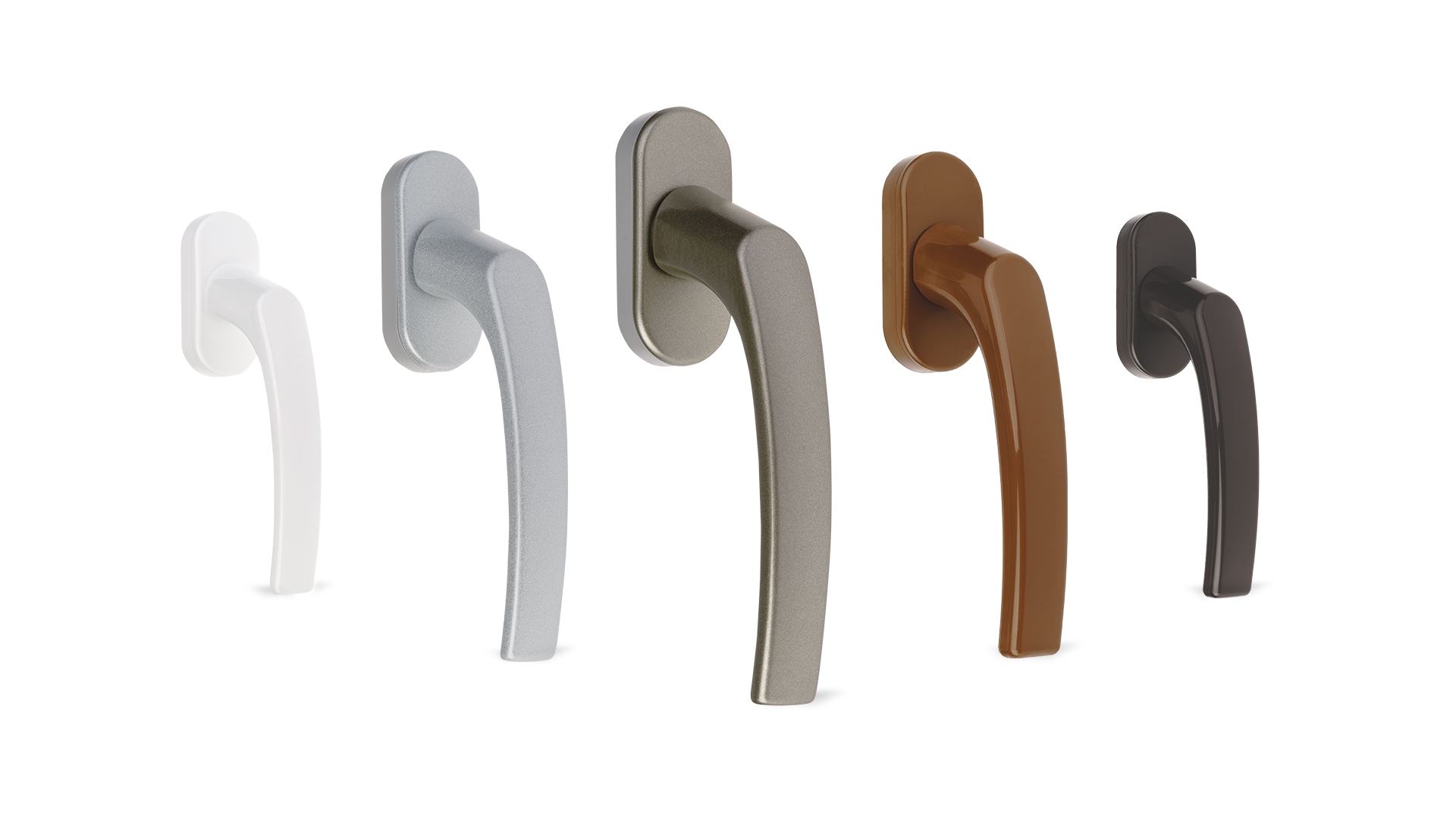 Stylish and Secure Aluminum Window Handles – Multiple Finishes Available Modern aluminum window handles in multiple colors with secure locking options