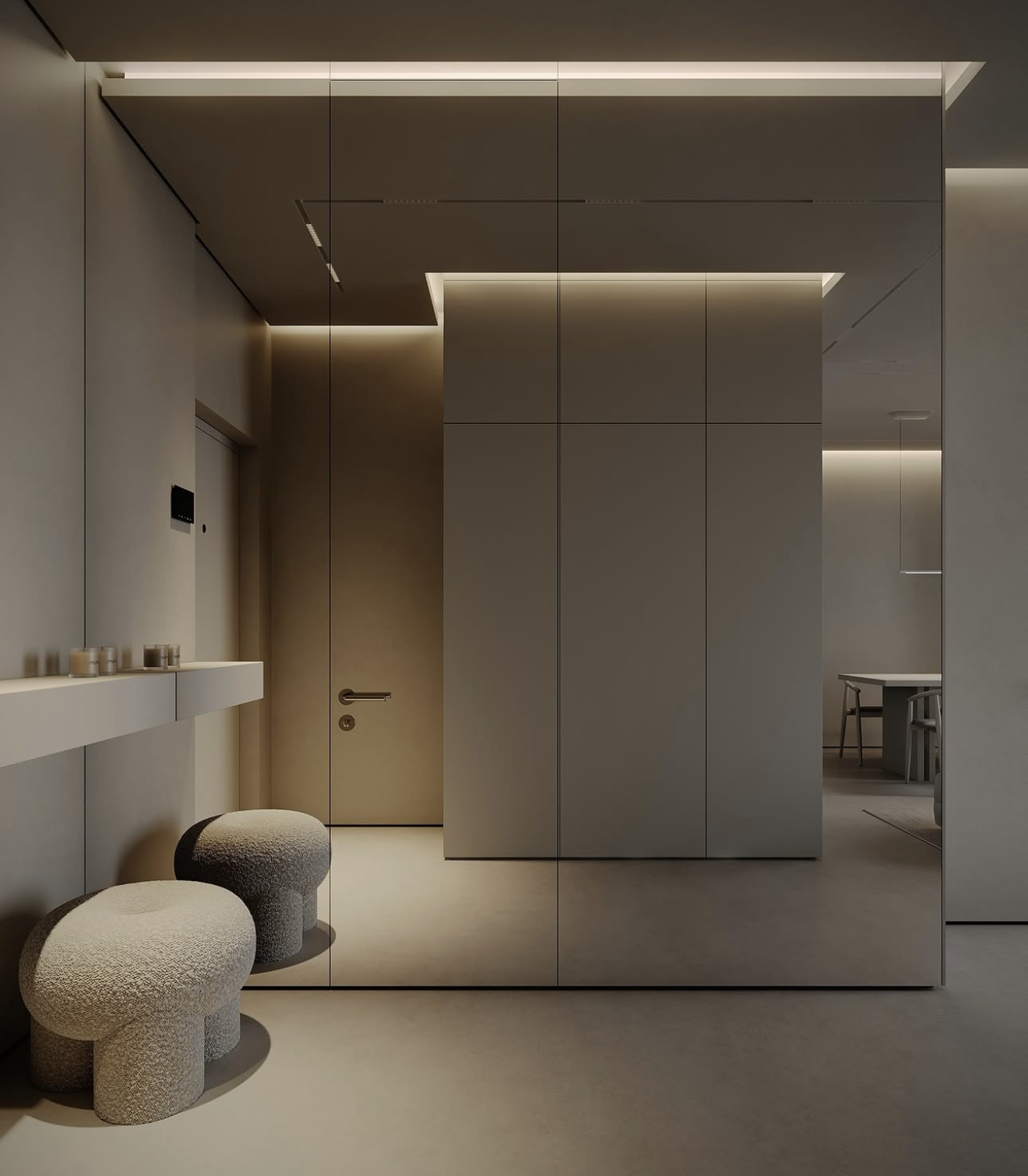 CONCEALED DOORS AND MINIMALISM